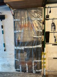 Rete letto singola a molle / elettrosaldata 80x190