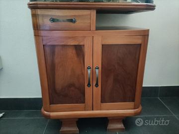 Coppia comodini in legno