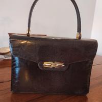 Borsa donna vintage lucertola
