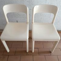 Coppia sedie in plastica Elco anni 60