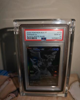 Zekrom ex 172/086 ITA Luce Nera - PSA 10 Gem Mint
