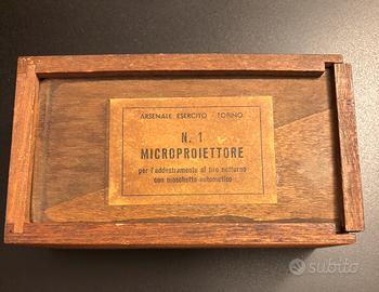 Microproiettore militare vintage