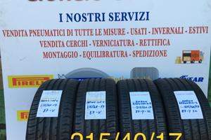 Gomme usate 215/40/17