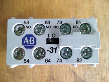 Contatto ausiliario per teleruttori Allen Bradley