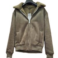 Giubbino verde oliva M, mai usato, con cartellino