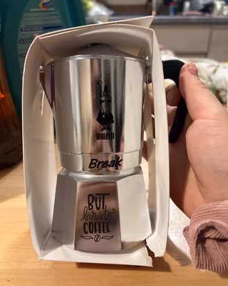 Moka bialetti 3 tazze NUOVA