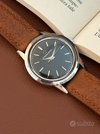 Orologio vintage anni '60 Eterna Matic black gilt