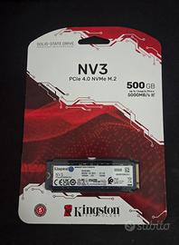 NVME Kingston NV3 500gb NUOVO