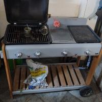 Barbecue a gas metano 