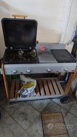 Barbecue a gas metano 