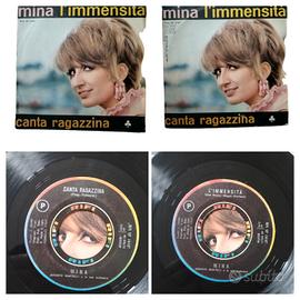 Mina 45 giri anni 60 e 70