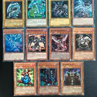 Lotto 31 carte mostro a tema "draghi" YuGiOh