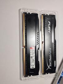 RAM, HyperX Fury 2 x 4GB (8GB), DDR4
