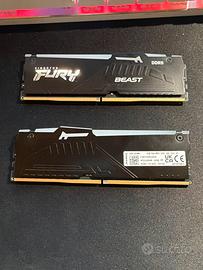 Ram kingston Fury beast ddr5