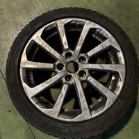 Cerchi audi A3 con gomme invernali