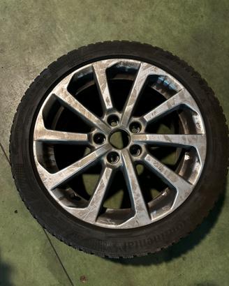 Cerchi audi A3 con gomme invernali