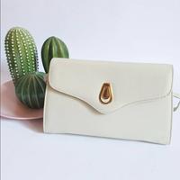 Borsa vintage pochette tracolla in pelle sintetica