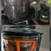 Friggitrice ad aria ed estrattore succo