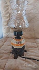 🛋 Lampada Vintage con Paralume Decorato .
