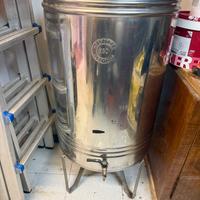 Contenitore per olio acciaio INOX 150 litri