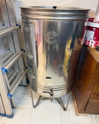 Contenitore per olio acciaio INOX 150 litri