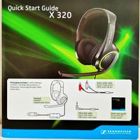 Cuffie Sennheiser X 320