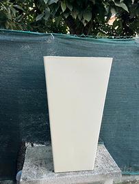 Vaso plastica bianco