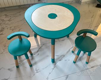 Tavolo MUTABLE MUKAKO + 2 SEDIE TIFFANY