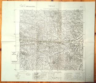 Cartina IGM anni '40