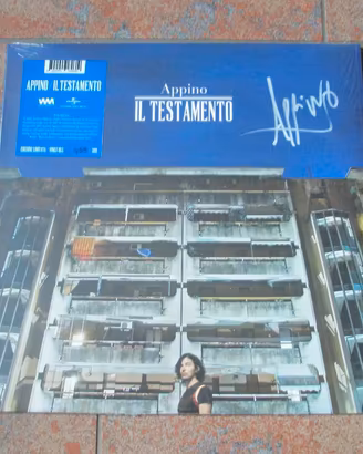 Appino - IL Testamento - LP BLU, Firmato, Numerato