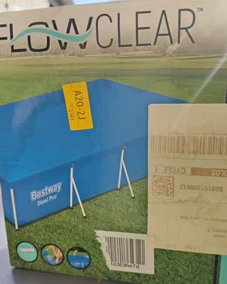 Telo piscina Bestway Flowclear Steel Pro