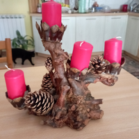 Soprammobile in legno artigianale