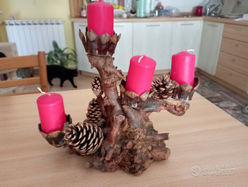 Soprammobile in legno artigianale