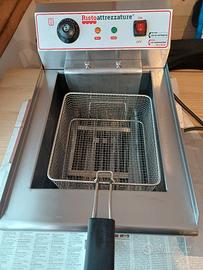 Friggitrice elettrica professionale 16 lt da banco
