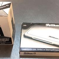 Tampone timbri PELIKAN + inchiostro nero