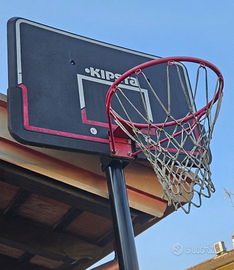 Canestro da basket mobile per esterno Kipsta B300
