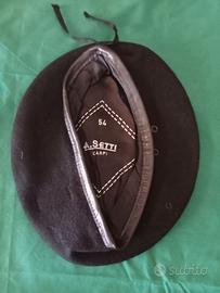 basco militare nero 