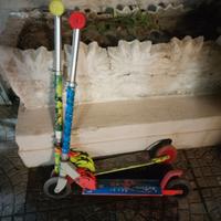 Monopattino spiderman e tartarughe ninja