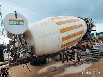 tamburo del betoniera 10 metri cubi 