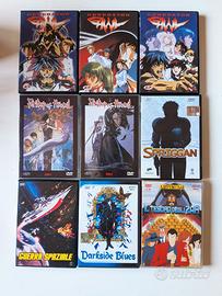 Lotto 9 DVD Anime & Film Cult Originali