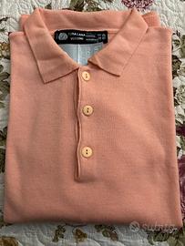 Maglia Polo, pura lana vergine extrafine,nuova,