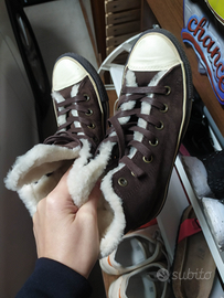 Converse invernali shop con pelo