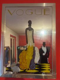 quadro specchio vogue vintage