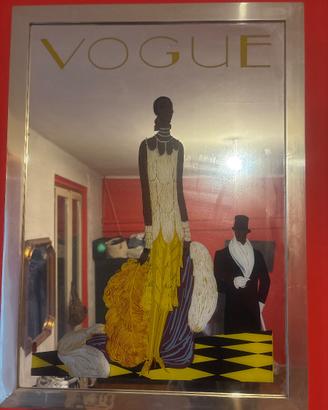 quadro specchio vogue vintage
