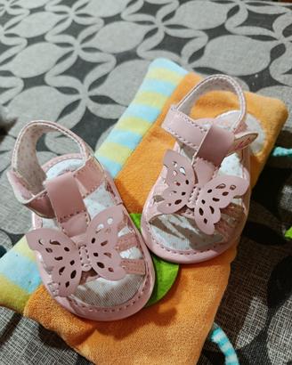 scarpine rosa numero 16