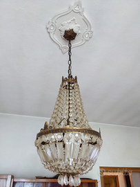 Lampadario vintage anni 70