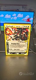 light box carta Charizard Gold star 
