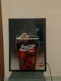 insegna luminosa coca-cola 