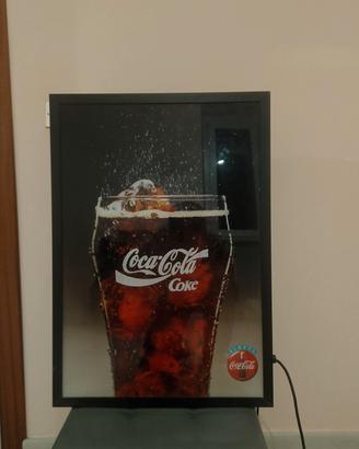insegna luminosa coca-cola 