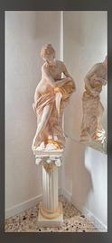 Statua foglia oro